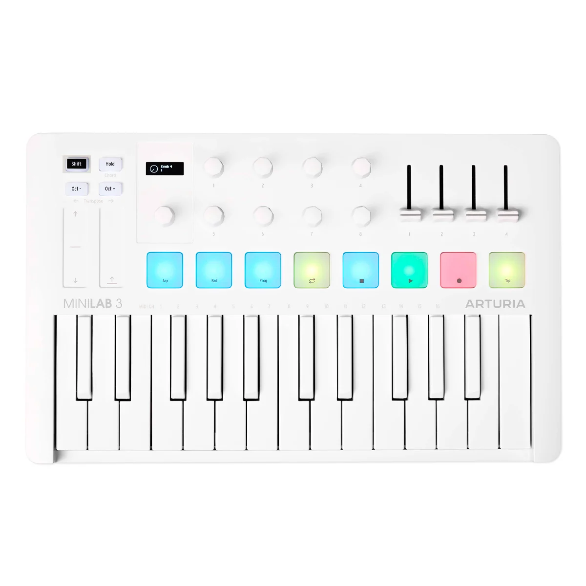 Arturia MiniLab 3 — Alpine White