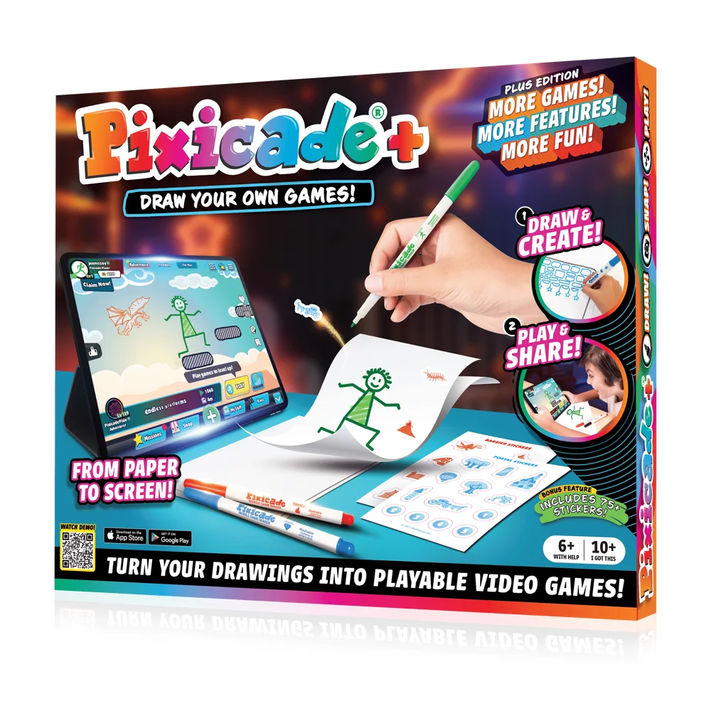 Pixicade+ Draw Your Own Games