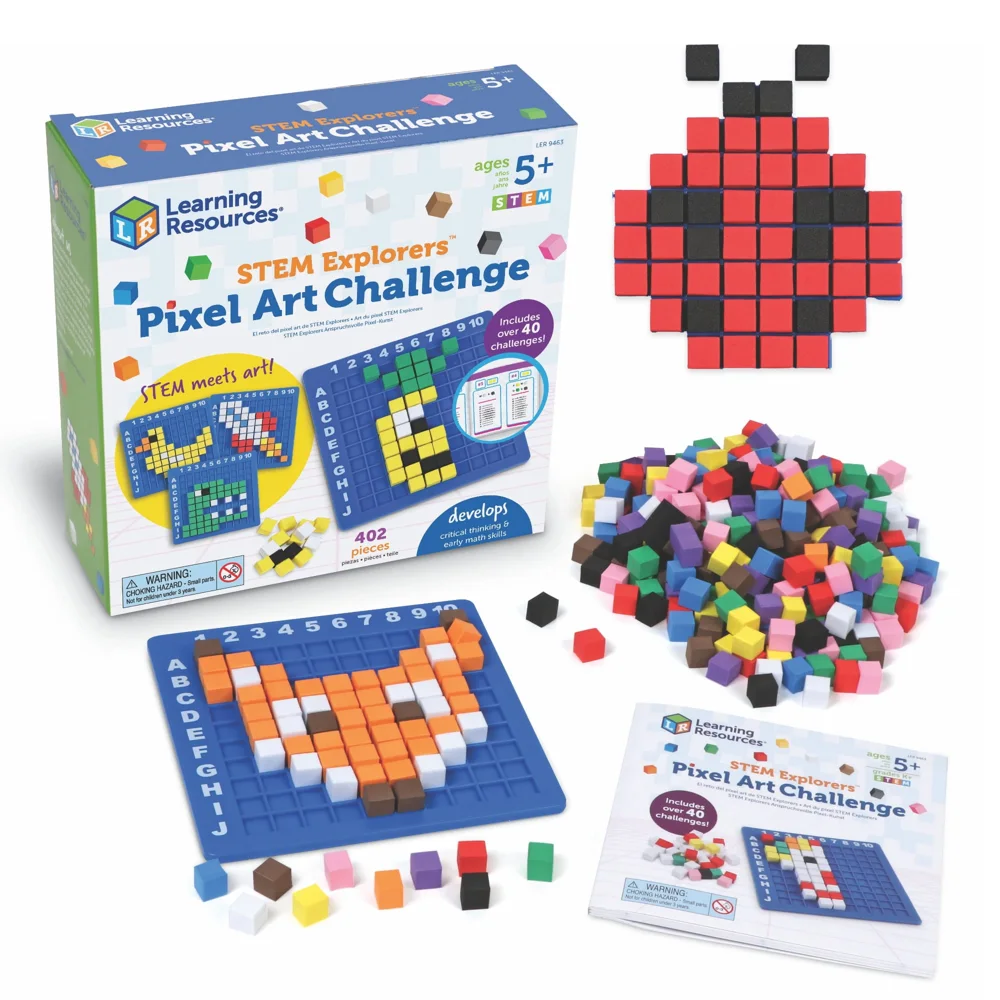 Learning Resources Pixel Art Challenge