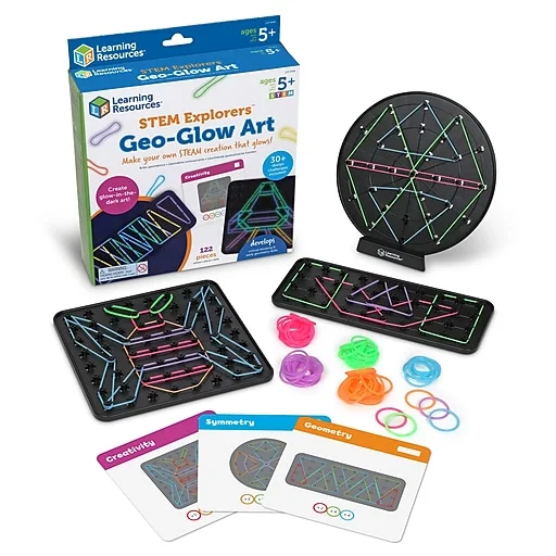Learning Resources Geo-Glow Art Kit