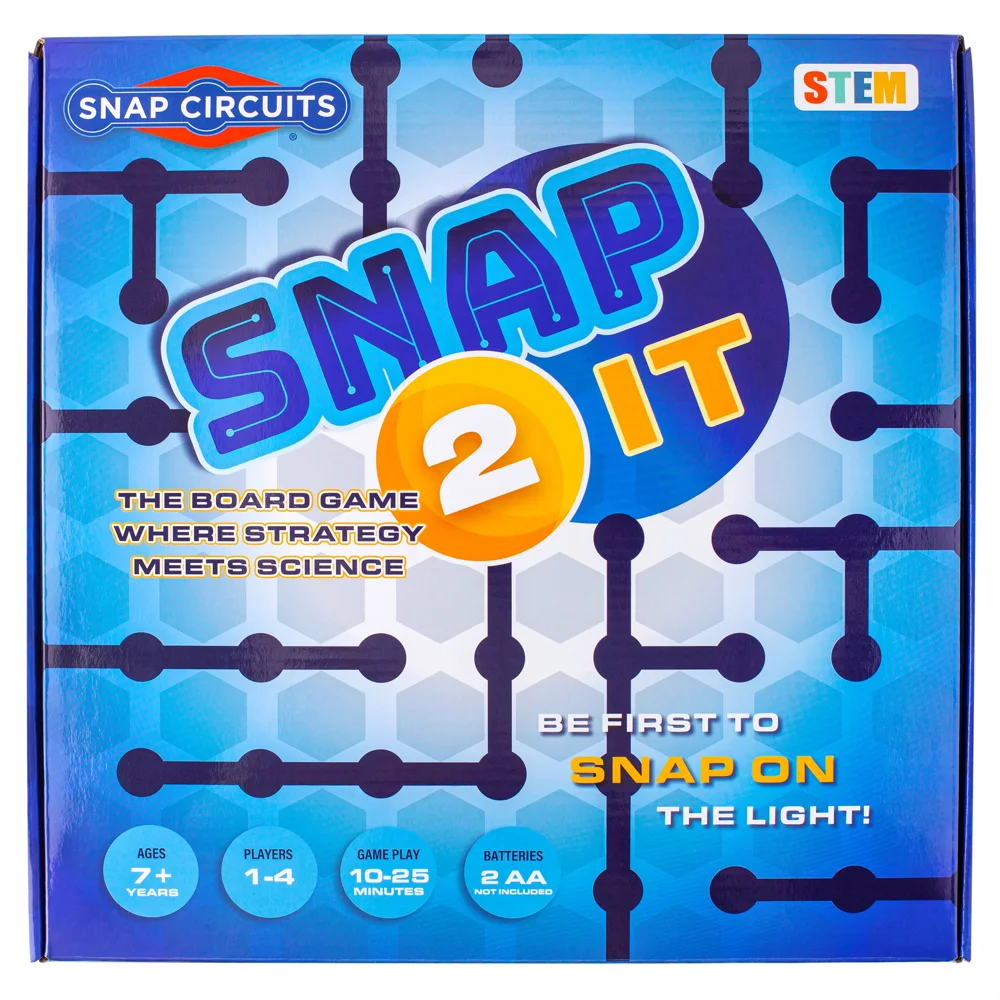 Snap Circuits Snap-2-It Board Game