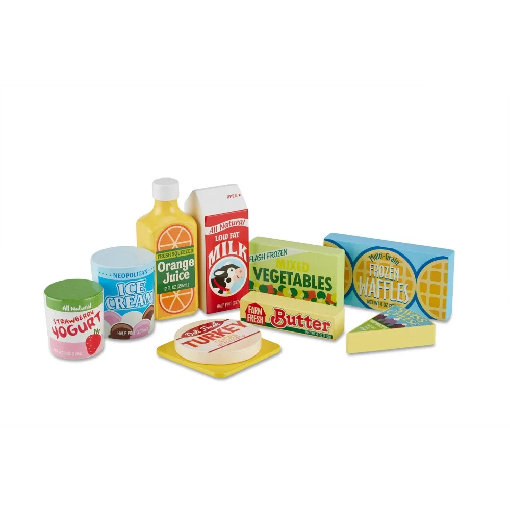 Melissa & Doug Fridge Food Wooden Set