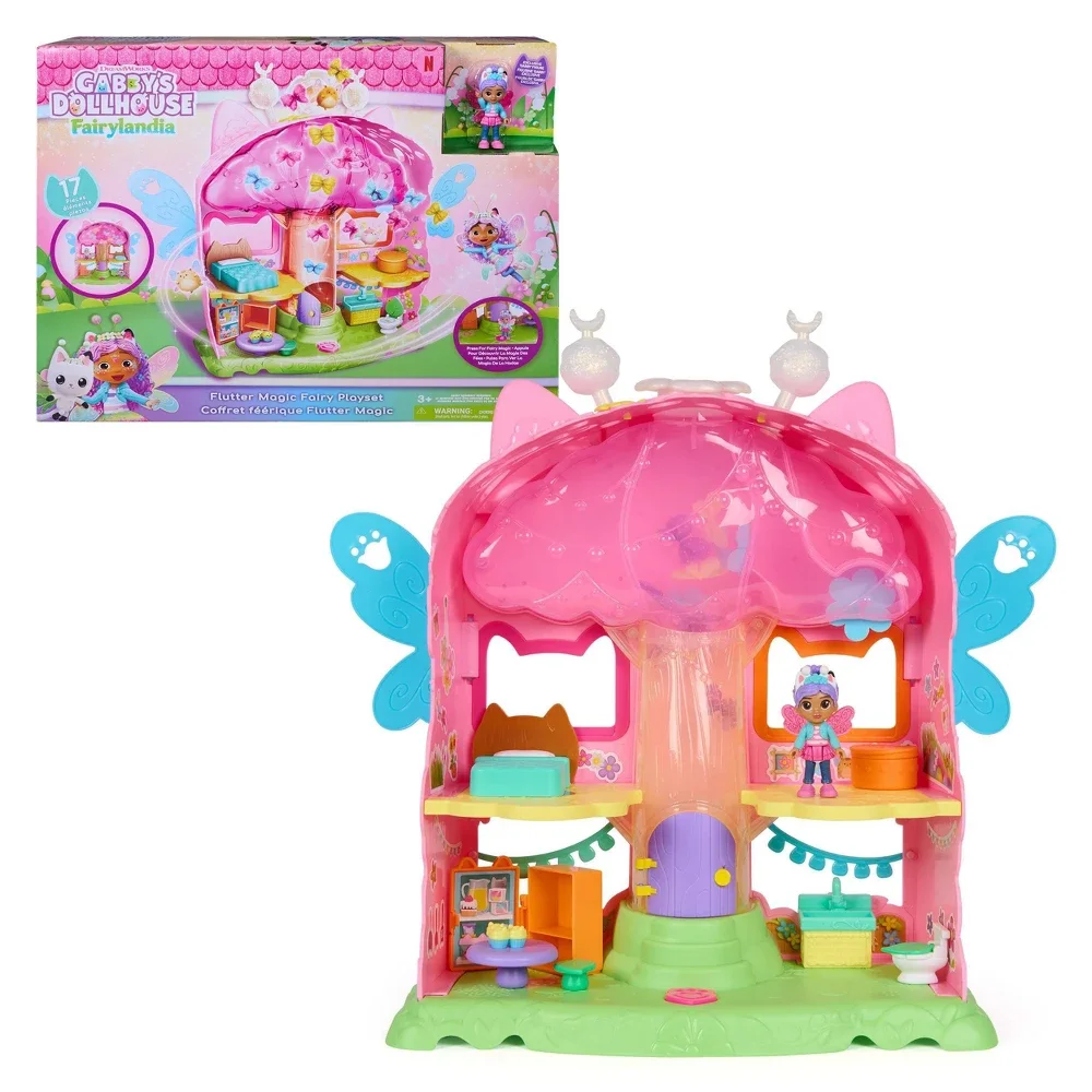 Gabby's Dollhouse Fairylandia Flutter Magic