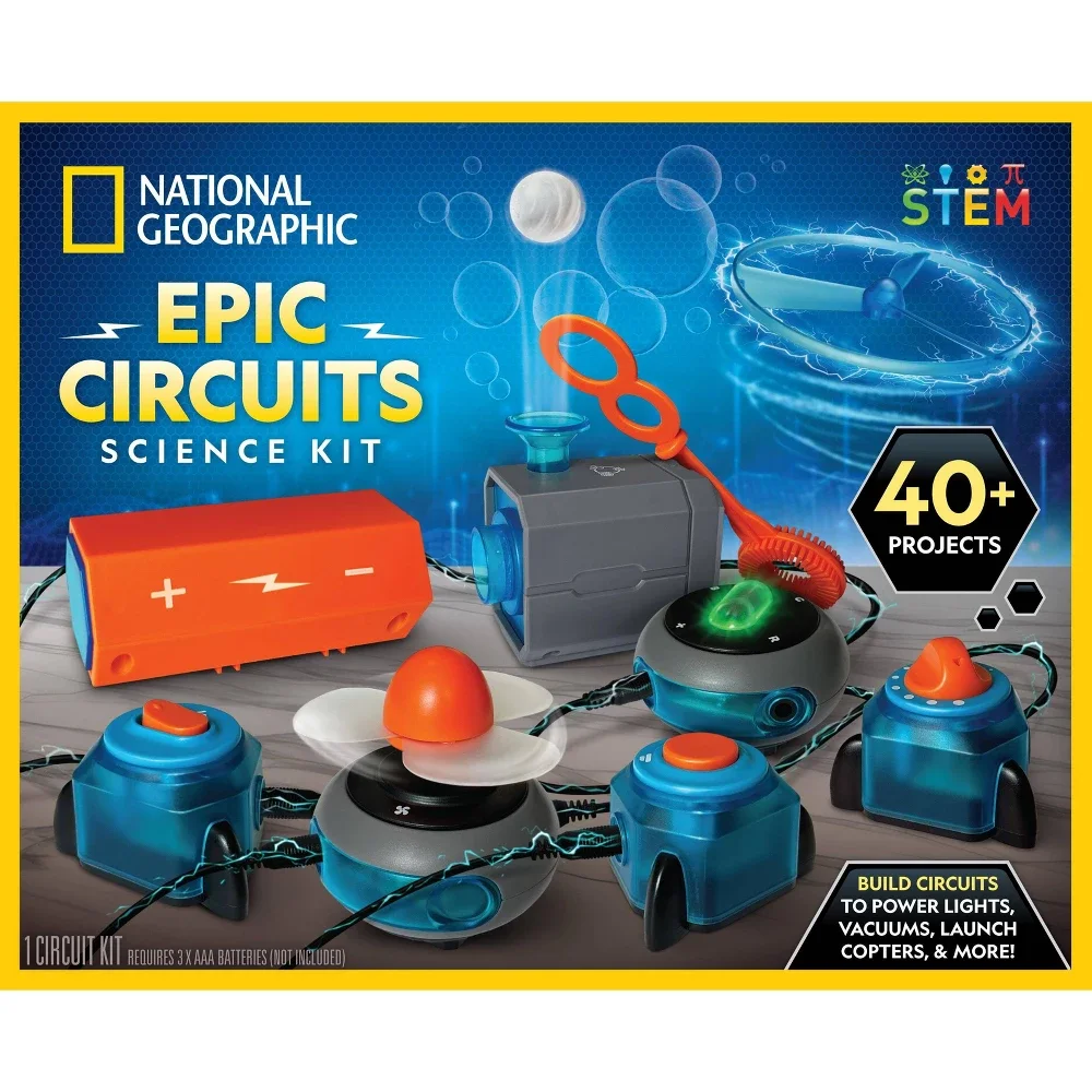 National Geographic Epic Circuits Science Kit