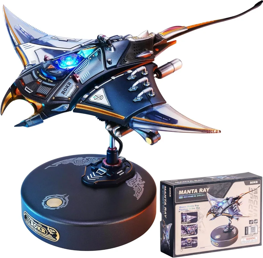 ROKR Mechanical Manta Ray Metal Model