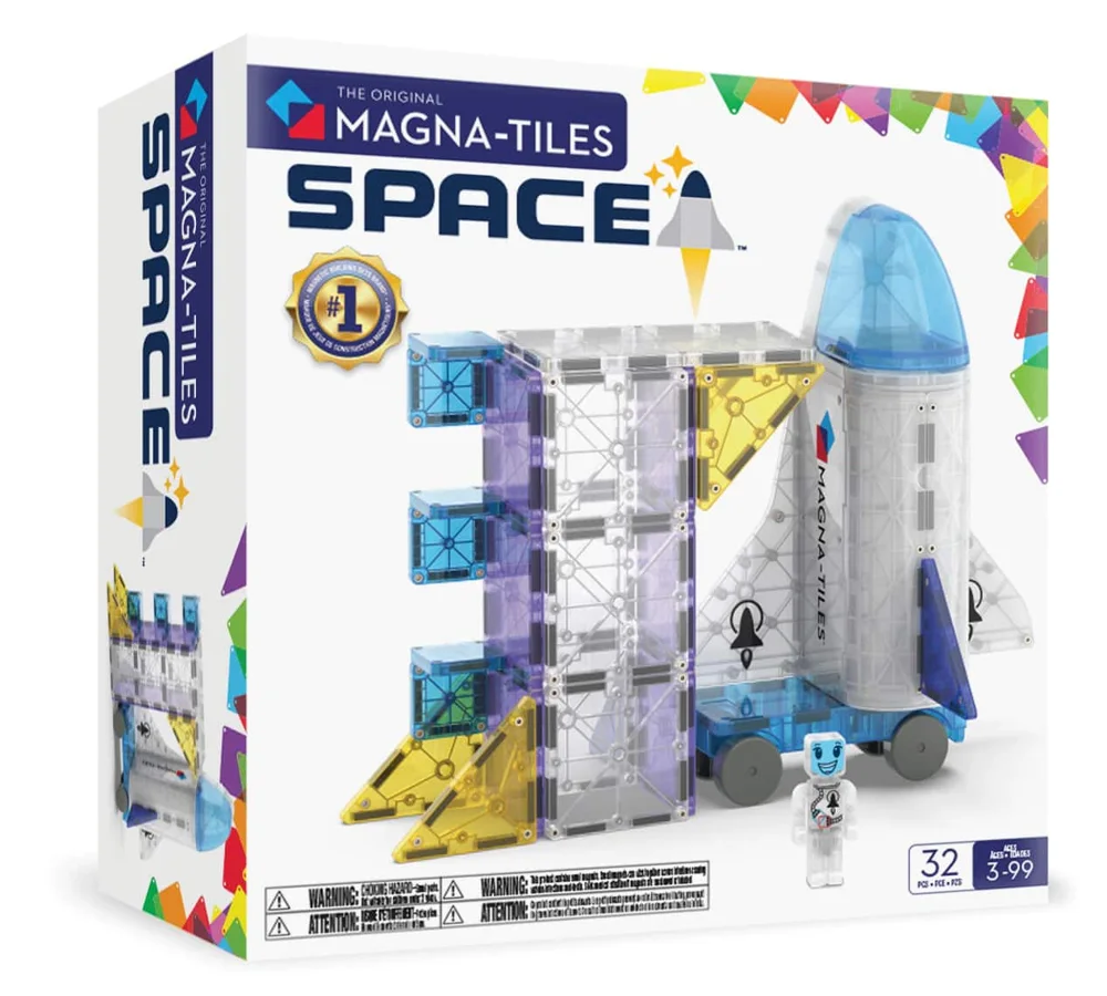 MAGNA-TILES Space 32-Piece Set
