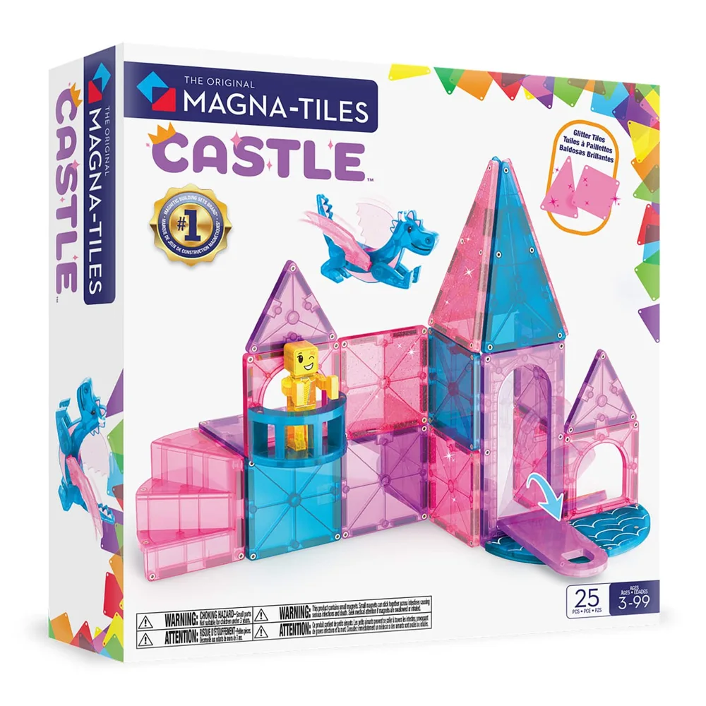 MAGNA-TILES Castle 25-Piece Set