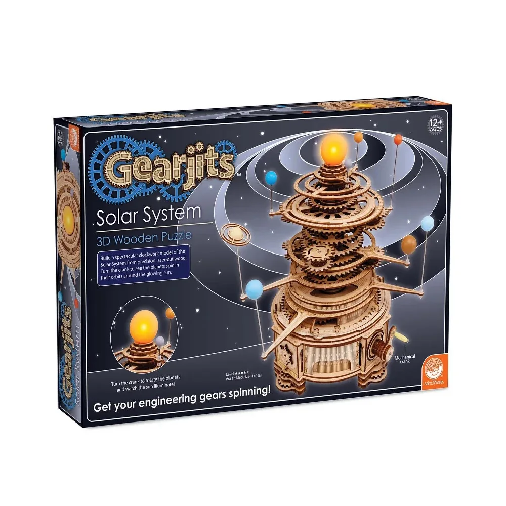 MindWare Gearjits Solar System Orrery