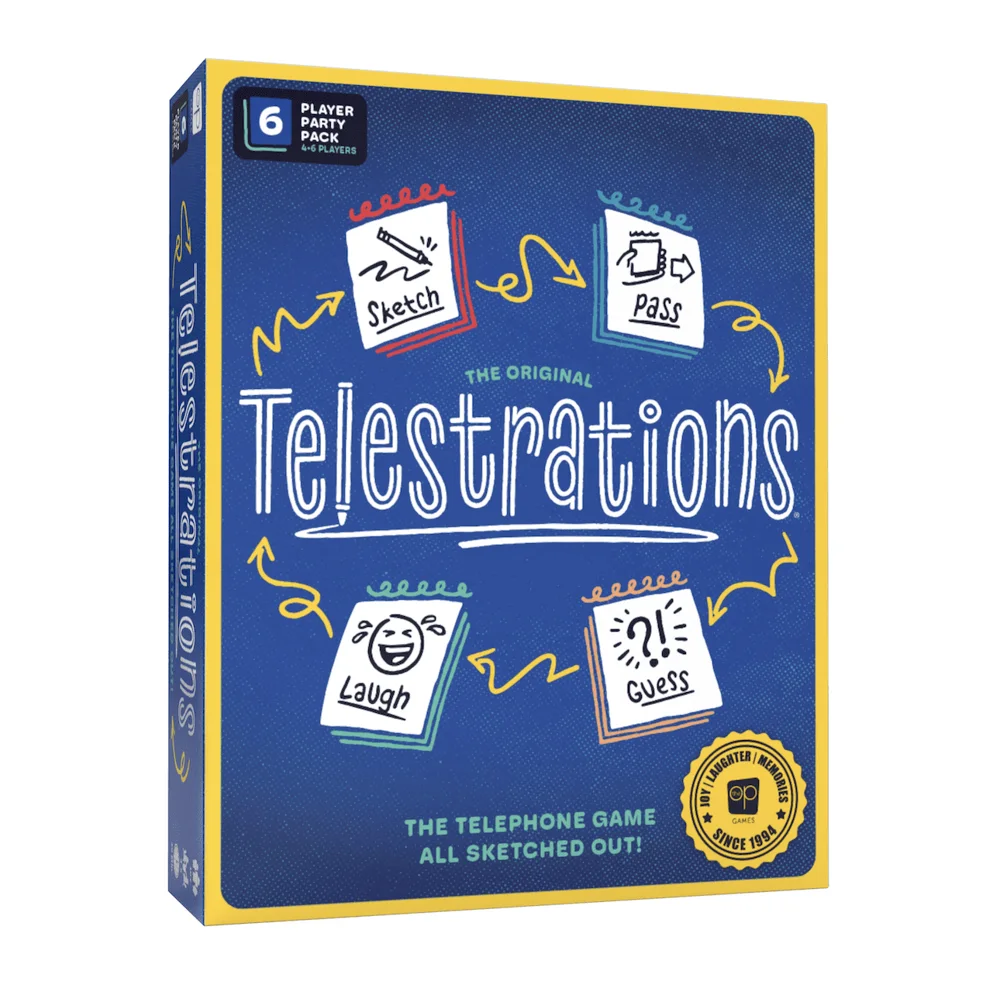 Telestrations 6-Player Second Edition