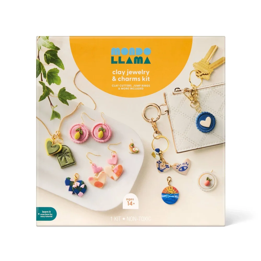 Mondo Llama Clay Jewelry & Charms Kit