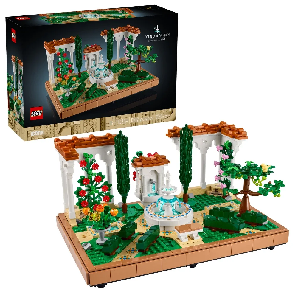 LEGO Icons Fountain Garden 10359
