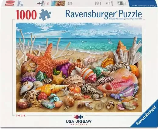 Ravensburger 2026 Beach Treasures Championship Puzzle