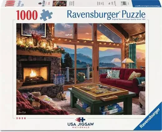 Ravensburger 2026 Mountainside Puzzling Championship Puzzle