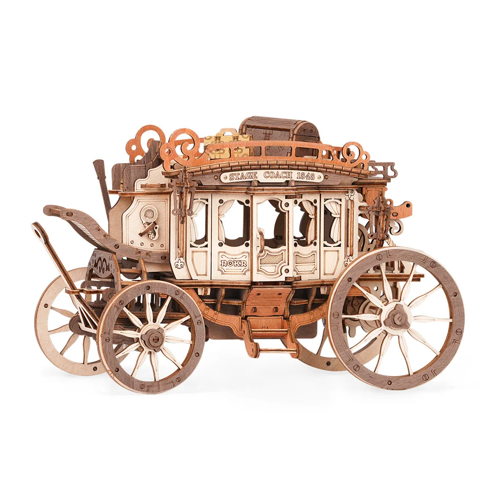 ROKR Stagecoach Mechanical Music Box