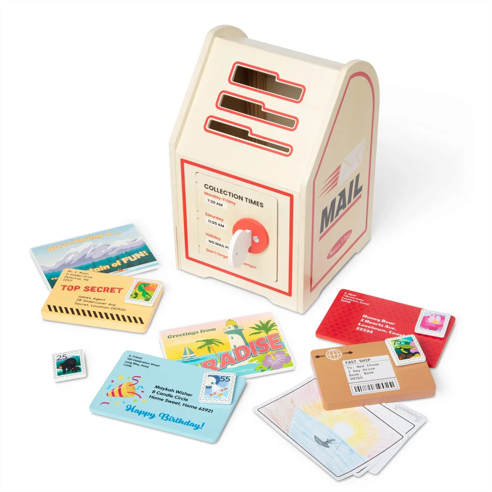 Melissa & Doug Stamp and Sort Mailbox Playset