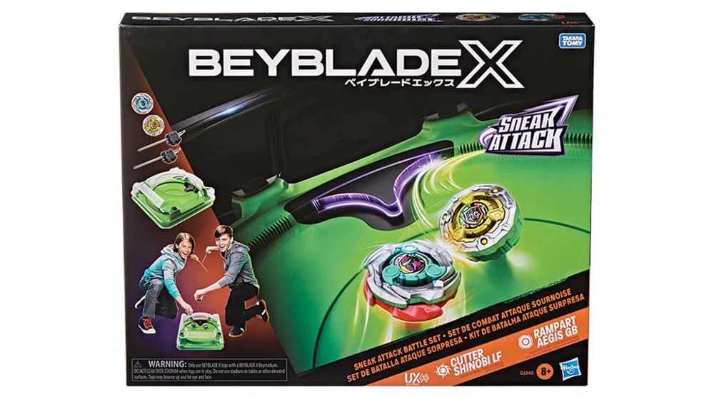 Beyblade X Sneak Attack Battle Set