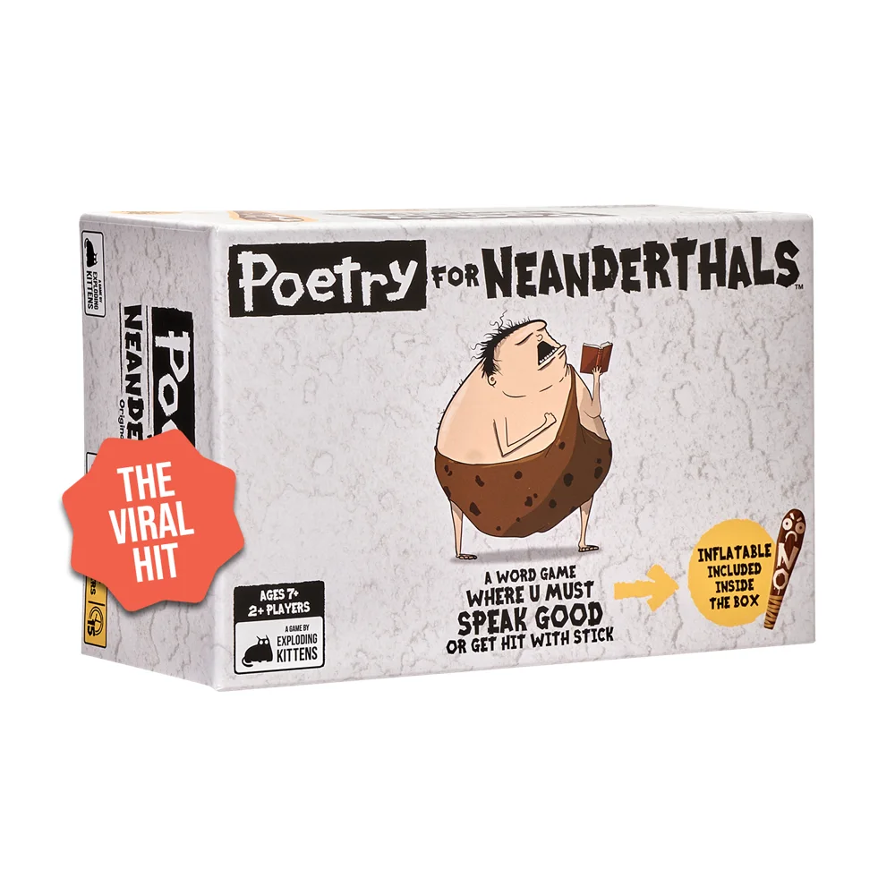 Poetry for Neanderthals