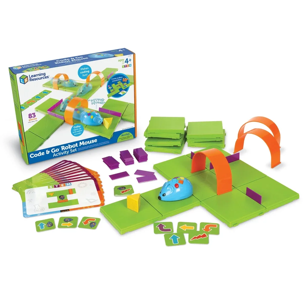 Learning Resources Code & Go Robot Mouse Activity Set