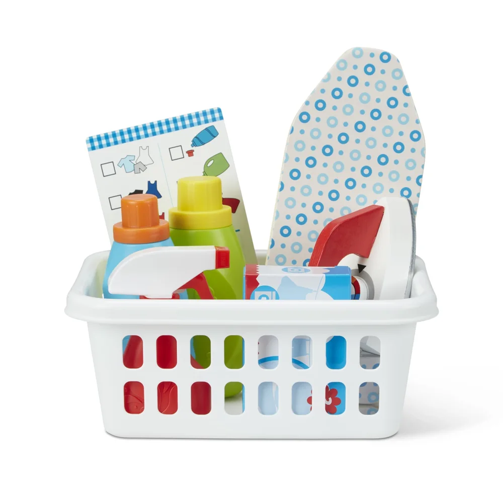 Melissa & Doug Laundry Basket Play Set