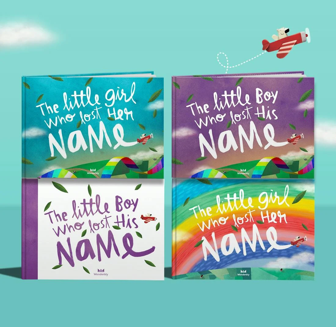 Wonderbly Lost My Name Personalized Book Collection