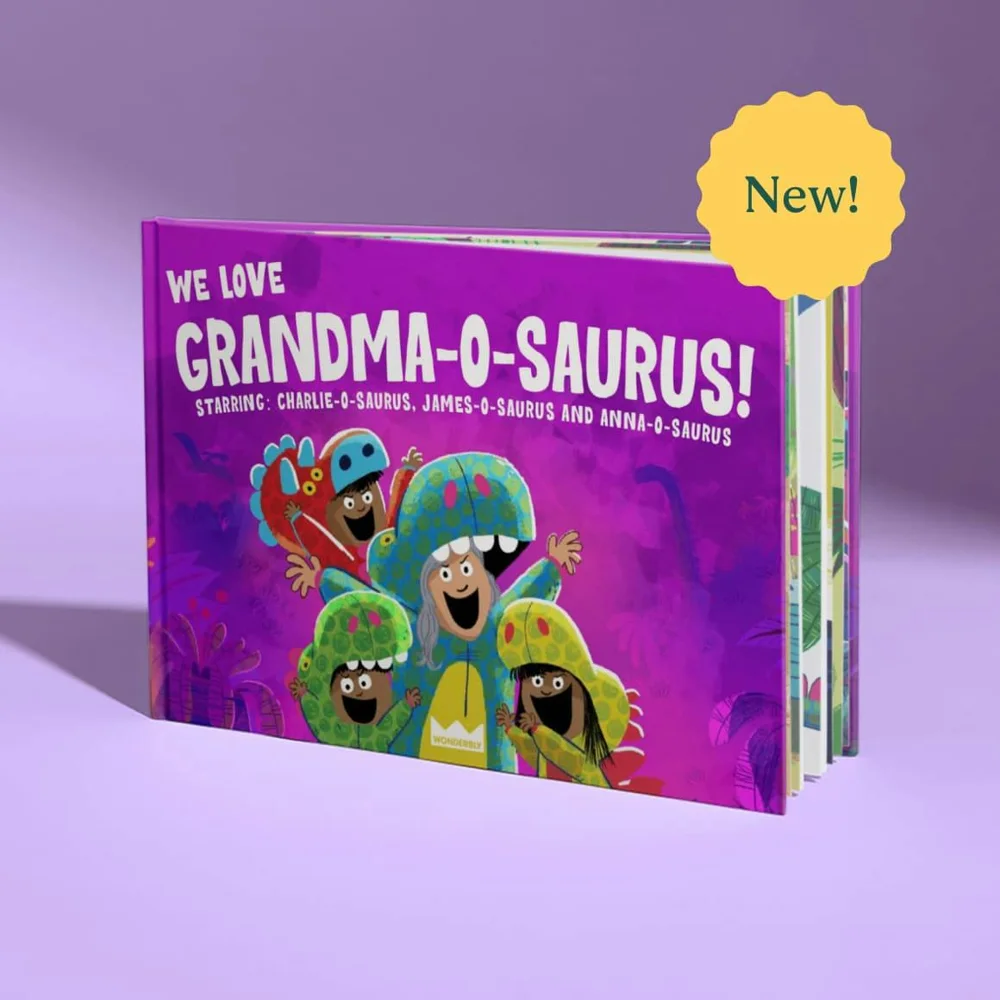 Wonderbly We Love Grandma-O-Saurus!