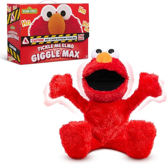 Sesame Street Tickle Me Elmo Giggle Max
