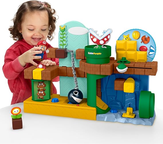 Fisher-Price Little People My Mario Adventure Playset